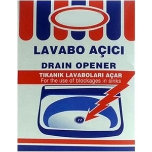 Lavabo Açıcı * 2 adet