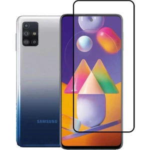 Case 4u Galaxy M31S Kenarları Kırılmaya Dayanıklı Cam Ekran Koruyucu Şeffaf