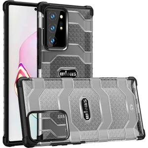 Case 4U Galaxy Note 20 Ultra Kılıf Darbe Emici Ultra Koruma Military Grade Wlons Mit Kapak Siyah