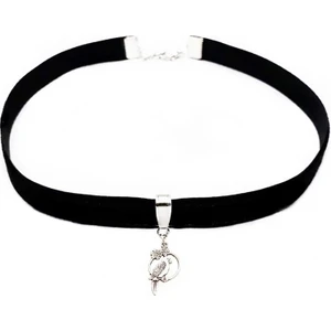 Kuş Choker Tasma Kolye