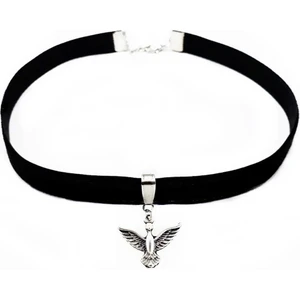 Albatros Kuşu Choker Tasma Kadın Kolye
