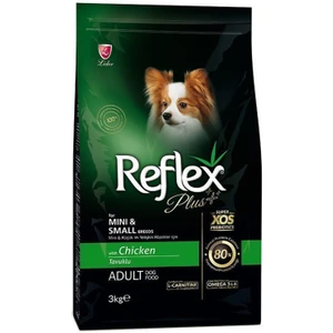 Reflex Plus Mini ve Küçük Irk Tavuklu Yetişkin Köpek Maması 3 kg