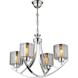 Lampa Luce Culla Klasik Tasarım Modern Dekortaif Avize 4\'lü Krom