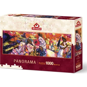 Art Puzzle Jazz'ın Renkleri 1000 Parça Panorama Puzzle