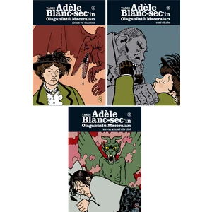 Adele Blanc-Sec'in Olağanüstü Maceraları 3 Kitap Set