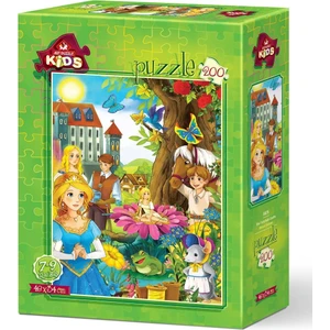 Art Puzzle Art Çocuk Puzzle Masal Şatosu 200 Parça Puzzle