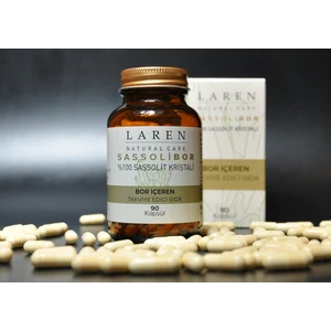 Laren Natural Care SASSOLİBOR- Bor İçeren Takviye Edici Gıda 90 Kapsül