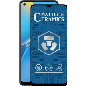 Case World Oppo A74 4g Tam Kaplayan Mat Seramik Nano Esnek Ekran Koruyucu