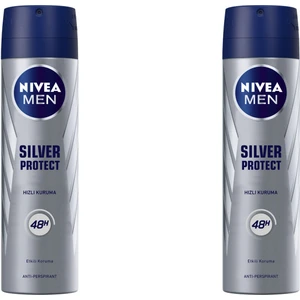 Men Deodorant Silver Protect 2li