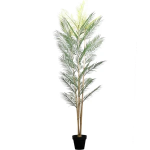 Yapay Ağaç 4 Gövdeli Palmiye Ağacı 180 cm 1.kalite Yapay Çiçek