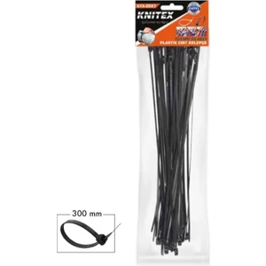 Cırt Kelepçe 3,6 x 300MM Siyah 25'li