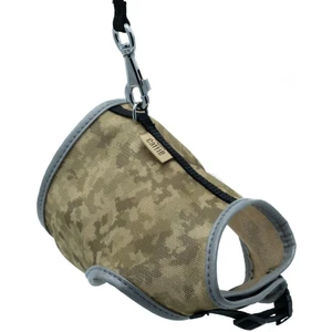 Havalı Ped Göğüs Tasma Seti 25*30 cm + 110 cm Kamuflaj Açık