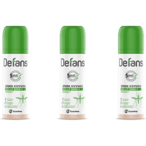 Defans Protect Sinek Kovucu Vücut Spreyi 100 ml 3 Adet
