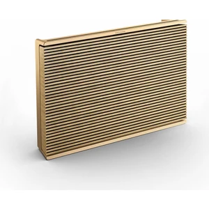 Bang & Olufsen Beosound Level Adaptif Yönlü Ses, 16 Saat Pil Ömrü, AirPlay 2, Chromecast, Spotify Connect, Taşınabilir Multiroom Kablosuz Hoparlör – Altın / Meşe Ağacı