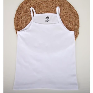 Ip Askılı Düz Kız Çocuk Atlet