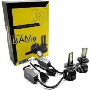 Bam9 H7 Beyaz Led Xenon Far Ampul Şimşek Etkili