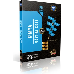 Vip Yayınları AYT Kimya Eğitim Seti 2. Kitap