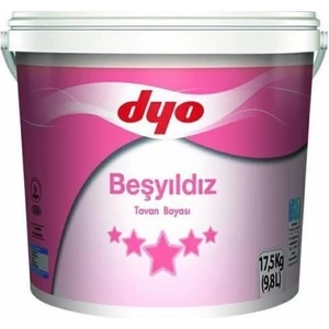 Beşyıldız Tavan Boyası 17,5 kg Beyaz