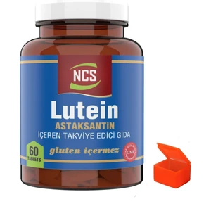 Lutein 15 Mg Astaksantin 12 Mg 60 Tablets + Hap Kutusu