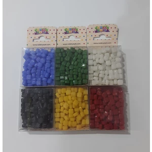 Ümraniye Hobi Sanat Mozaik Taşı 6x6 mm 150 Adet 6'lı Set
