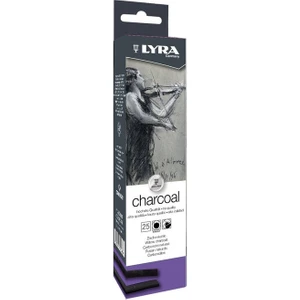 Medium Charcoal Doğal Füzen 5 6mm 25'li