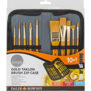 Daler Rowney Çantalı Fırça Seti 10 Parça