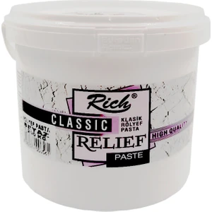 Klasik Rölyef Pasta 1200 gr Beyaz
