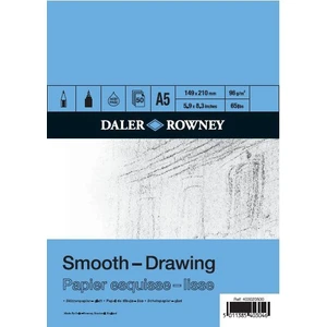 Daler Rowney Smooth Drawing Eskiz Blok A5 96 gr 50 Yaprak
