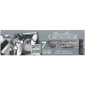 Cretacolor Nero Deep Black Pocket Set 7 Parça