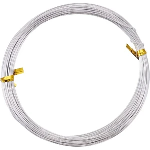 Mk Model Alüminyum Gümüş Tel 0,8mm 6 Metre