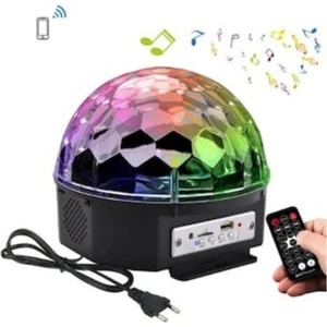 - Sese Duyarlı Bluetoothlu LED Disko Topu Renkli Lazer