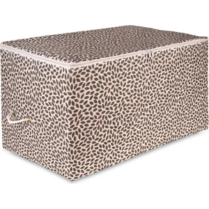 Rek Home Büyük Boy Yaprak Baskılı Hurç 64X41X35