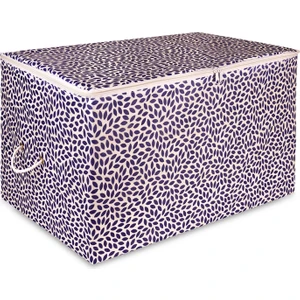 Rek Home Büyük Boy Yaprak Baskılı Hurç 64X41X35