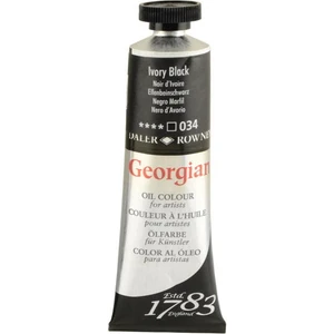Daler Rowney Georgian Yağlı Boya 38 ml N:034 Ivory Black