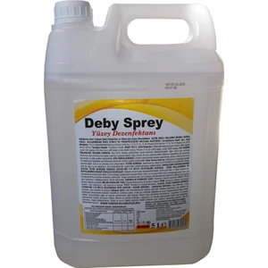 Deby Sprey Alkol Bazlı 5 Lt Yüzey Dezenfektanı