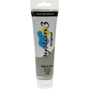 Daler Rowney System 3 Akrilik Boya 150 ml N.078 Warm Grey