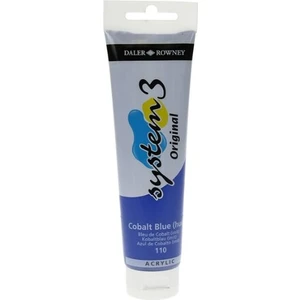 Daler Rowney System 3 Akrilik Boya 150 ml N.110 Cobalt Blue Hue