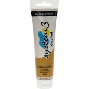 Daler Rowney System 3 Akrilik Boya 150 ml N.663 Yellow Ochre