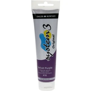 Daler Rowney System 3 Akrilik Boya 150 ml N.418 Velvet Purple