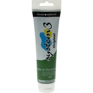 Daler Rowney System 3 Akrilik Boya 150 ml N.367 Oxide Of Chromium Green