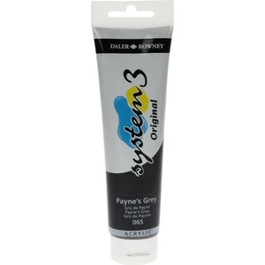 Daler Rowney System 3 Akrilik Boya 150 ml N.068 Paynes Grey