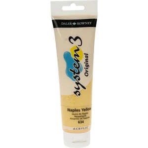 Daler Rowney System 3 Akrilik Boya 150 ml N.634 Naples Yellow