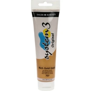 Daler Rowney System 3 Akrilik Boya 150 ml N.707 Rich Gold Imit