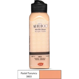 Akrılık Ahsap Boyası 140 ml N:3803 Pastel Turuncu
