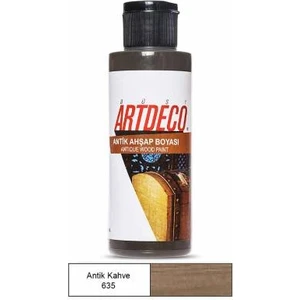 Antik Ahşap Boyası 120 ml Antik Kahve