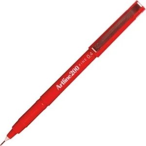 Fineliner 0.4 mm Red