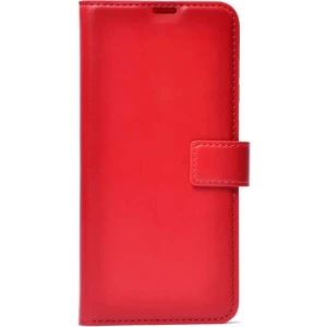 General Mobile GM20 Pro Kılıf Local Cüzdan Standlı Kartvizitli Kırmızı
