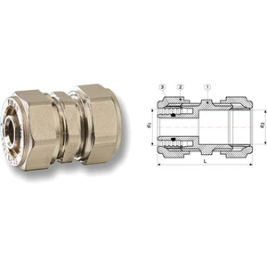 FIRAT PLASTİK Pex Bağlantı Manşonu 16 mm