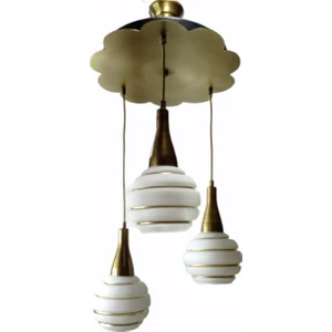 Papatya Gold Çizgili Eskitme 3'lü