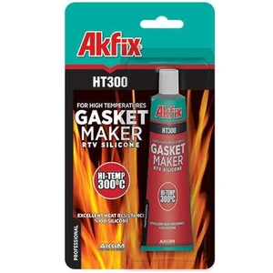 Ht 300 Yüksek Isıya Dayanıklı Silikon Kırmızı 300°C 50 ml